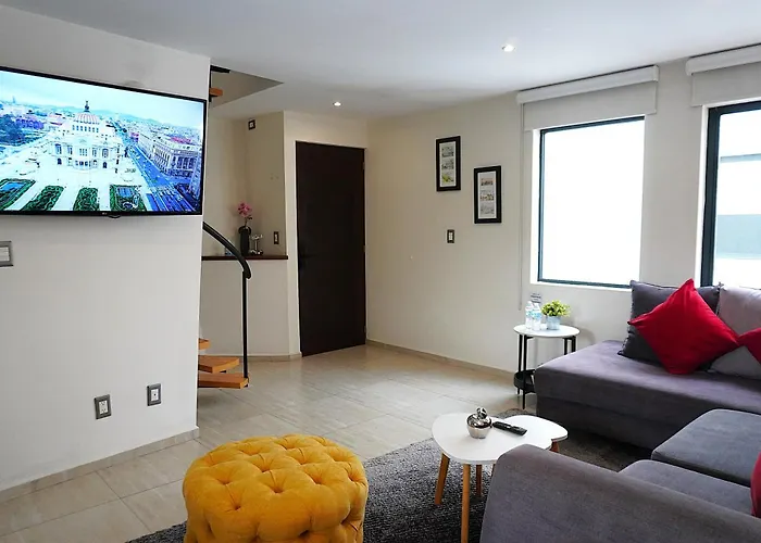 Hermoso Ph !!, En El Corazon De La Roma Apartment Mexico City
